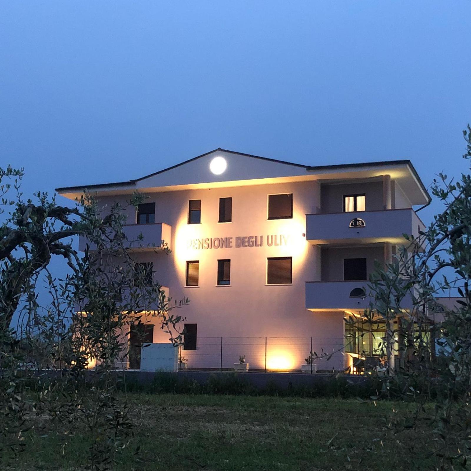 Pensione Degli Ulivi Porto SantʼElpidio Екстериор снимка
